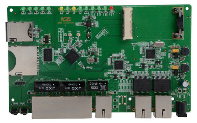 Prototyp Pcb Komponenty Zgromadzenie 1,6 mm 2warstwowe Zgromadzenie płytek drukowanych bez ołowiu Rohs