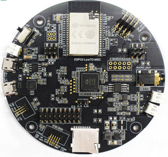 Montaż elektroniczny PCB SMT Produkcja Szybki prototyp Czarna maska lutownicza