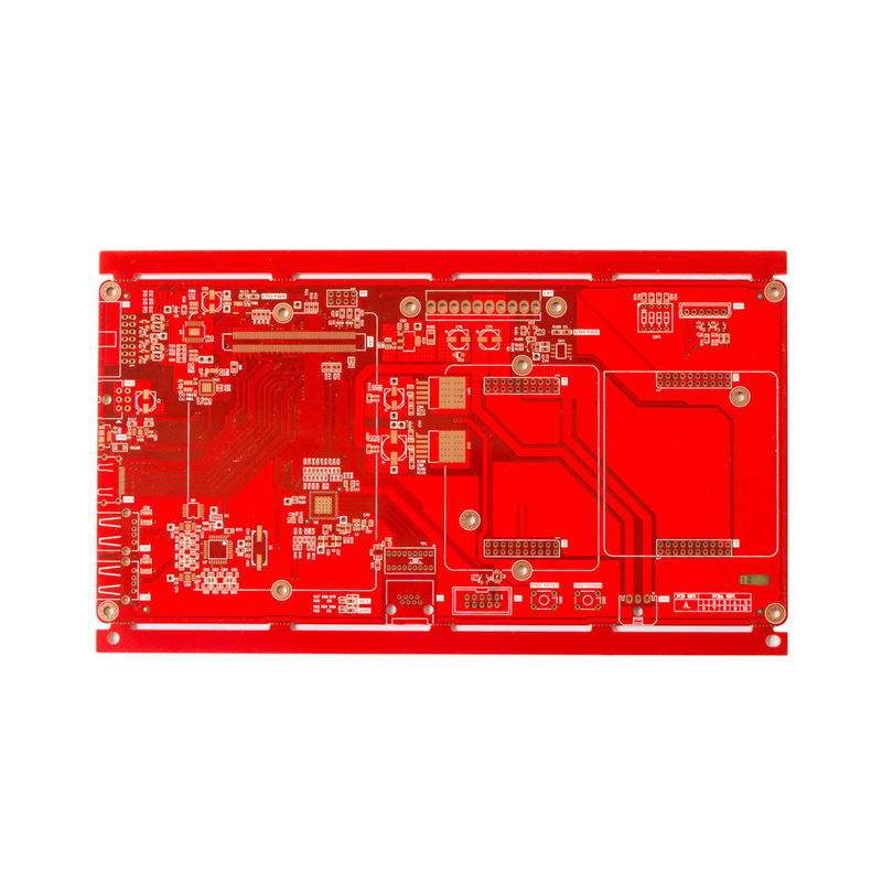 Smt Pcb Manufacturing Factory 50Ω HDI PCB Board 4L 1 N 1 Board Rozmiar 300mmx210mm
