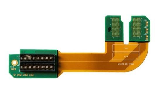 Dwustronny szybki obrót sztywny, elastyczny układ PCB z bezpiecznikiem 200 mmx90 mm wysokiej temperatury IATF TS16949