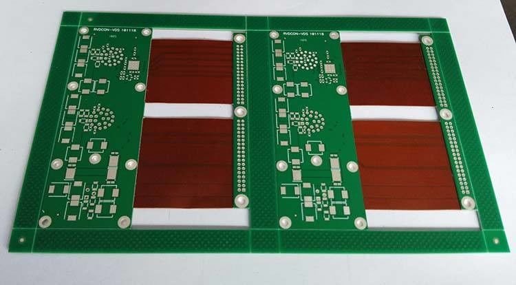 1/2 oz Polyimid Flexible Pcb Fabrication Board Materiał PI Biały Żółty Rezystor Lutowniczy