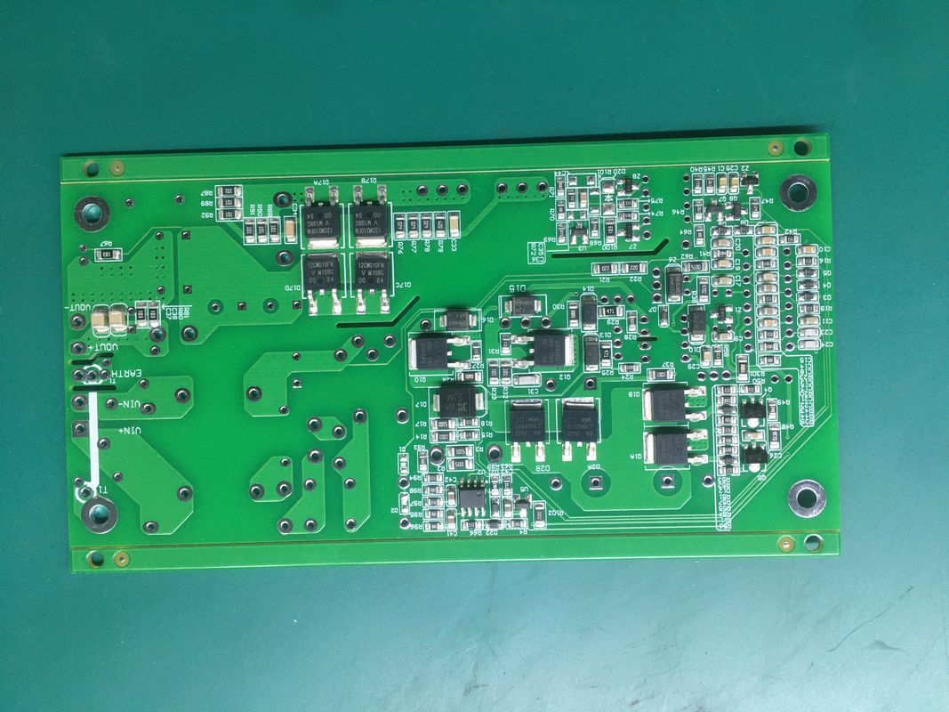 Czarny ekran jedwabny RF4 Surface Mount PCB Assembly do produkcji płyt obwodowych SMT