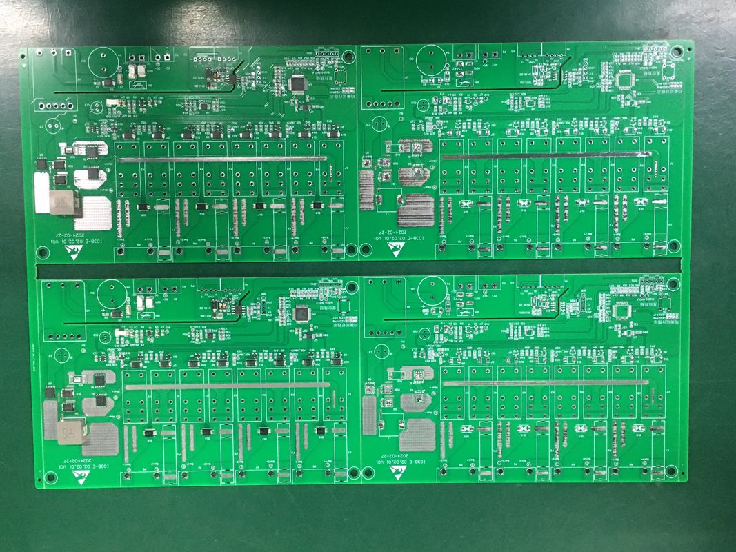 Czarny ekran jedwabny RF4 Surface Mount PCB Assembly do produkcji płyt obwodowych SMT
