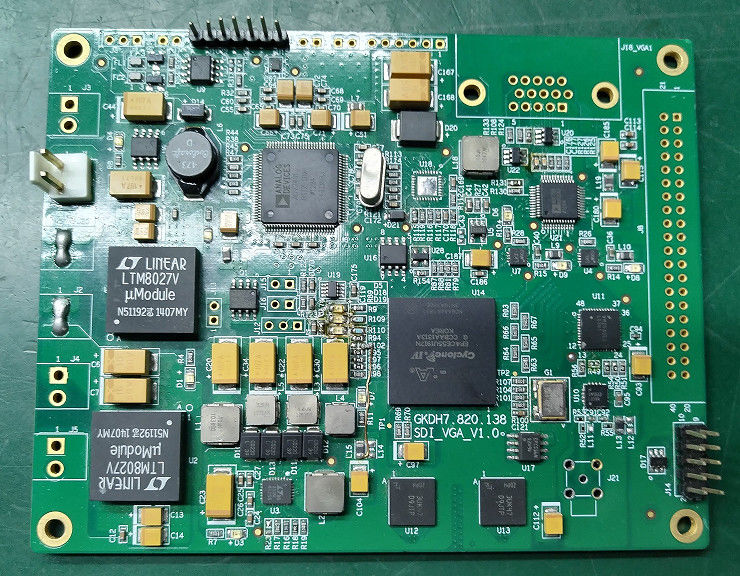 Zgromadzenie PCB pod klucz z wykrywaczem złota z grilla kulkowego do 1200 * 400mm