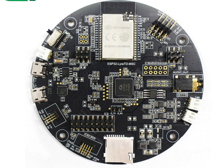 Montaż PCB dla motoryzacji z nową energią, materiały FR-4, złoto, niebieski, czarny, zielony, czerwony soldermask