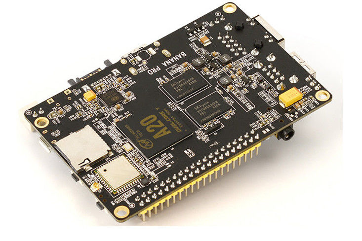 Montaż płyty SMT Producent PCB SMD Niebieska maska lutownicza Maksymalny rozmiar panelu 400mmx1200mm