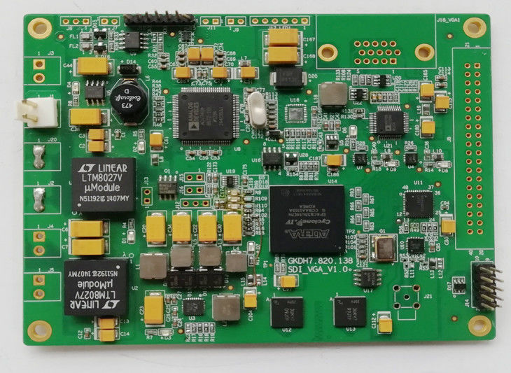 Proces montażu PCB podwójnej strony HASL ENIG OSP Nowa energia płyty obwodowej z stawkami