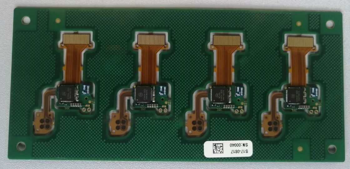 Szybki montaż PCB, średnica otworu 0,10 mm, dostosowane 4-warstwowe 0,8-3,2 mm