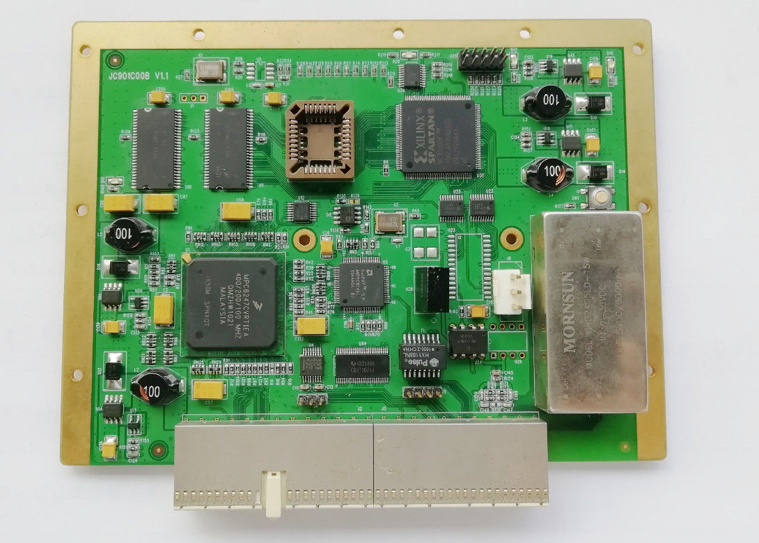 Szybki montaż PCB, średnica otworu 0,10 mm, dostosowane 4-warstwowe 0,8-3,2 mm
