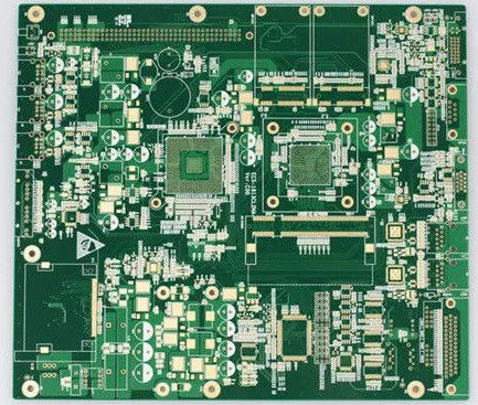 Zgromadzenie płytek PCB z złota z zanurzeniem do materiału budowlany RCC osiągnąć 0,2 mm 8 mil Min rozmiar otworu