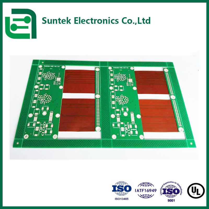 Maksymalna warstwa 38L 1,6 mm grubość 1OZ miedziana tablica PCB z 8L warstwą i materiałem bazowym Getek