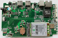 Niestandardowy zestaw PCB modułu Bluetooth z niebieską maską solderową wyprodukowany w Cabmodia i bez amerykańskiej taryfy