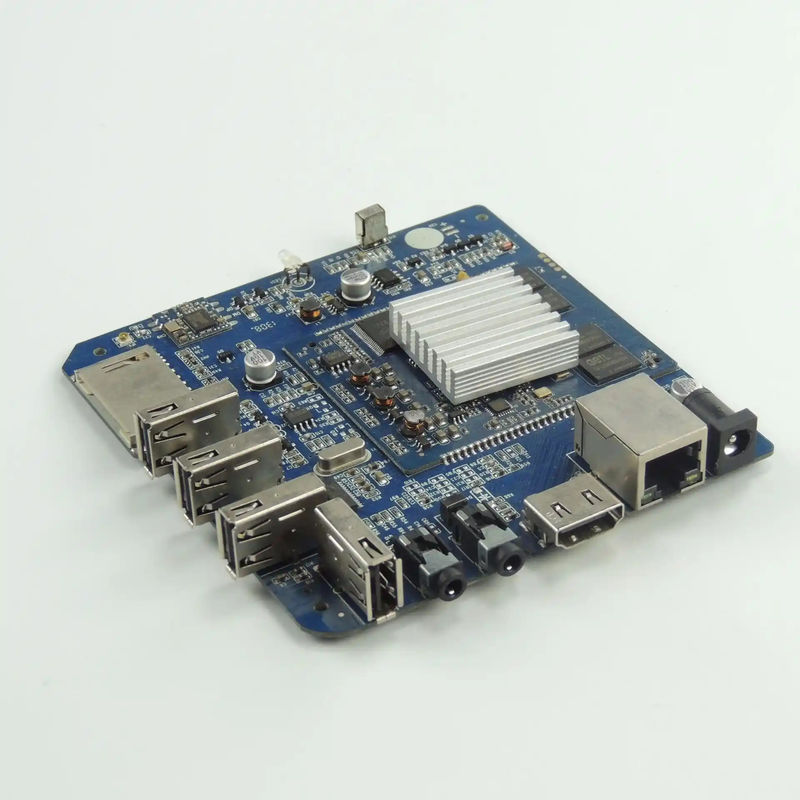 ENIG/OSP/HASL Surface Finish 8L PCB Assembly z materiałem bazowym wolnym od halogenów i rentgenowskim AOI