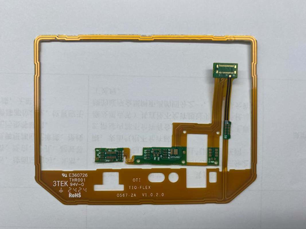 Producent montażu elektronicznych PCB 1-30L, kontrola impedancji 100 Ohm, proces sztywno-elastyczny PCBA