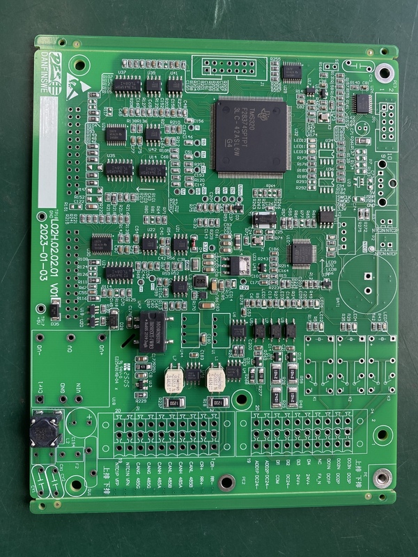 Biała maska soleryna z silnikiem PCB z grubością 1,6 mm i certyfikatem Rohs