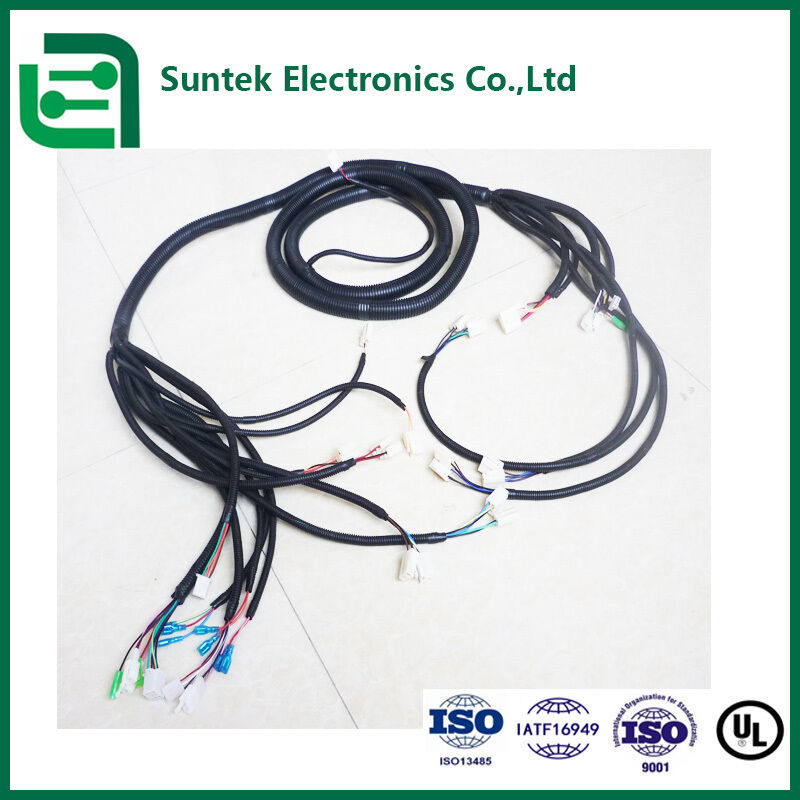 Custom OEM Wire Harness / Cable Assembly zgodny z ROHS UL do użytku przemysłowego w motoryzacji