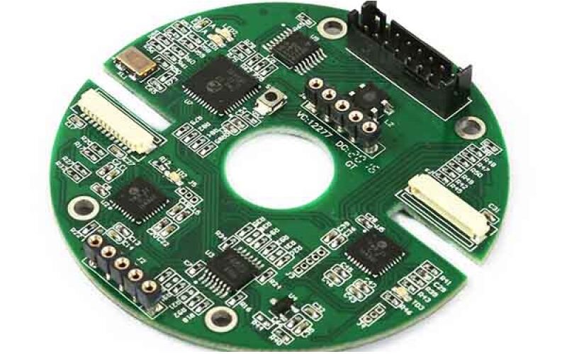8 warstwy PCB z IPC klasy 2 lub 3 jakości i 0,10 mm minimalnej średnicy otworu