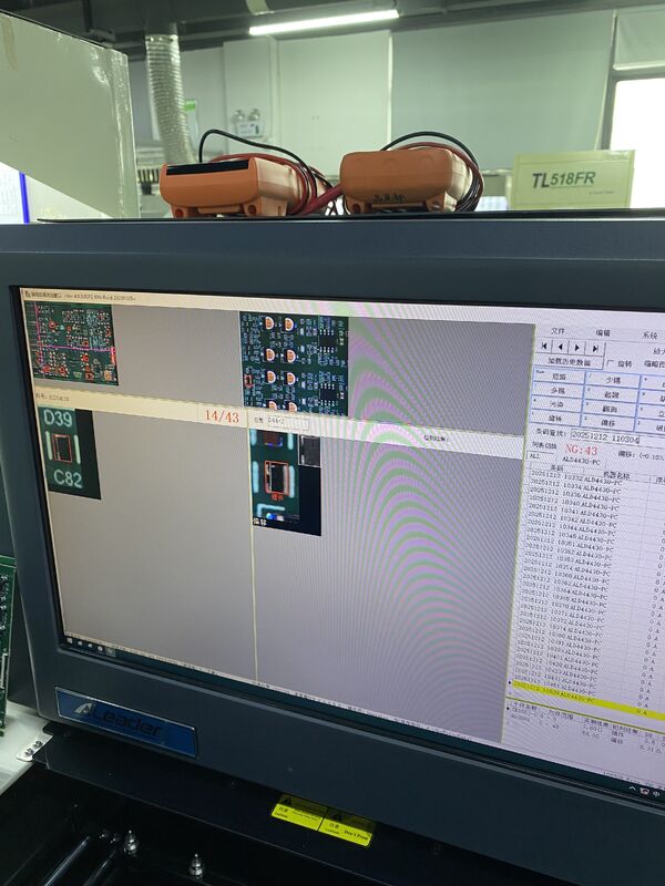 Min Przestrzeń kulkowa 0,3 mm Przesłona mniejsza niż 0,5 mm Przemysłowy proces produkcji PCB Maksymalny rozmiar PCB 600 x 1200 mm zoptymalizowany do złożonych układów PCB