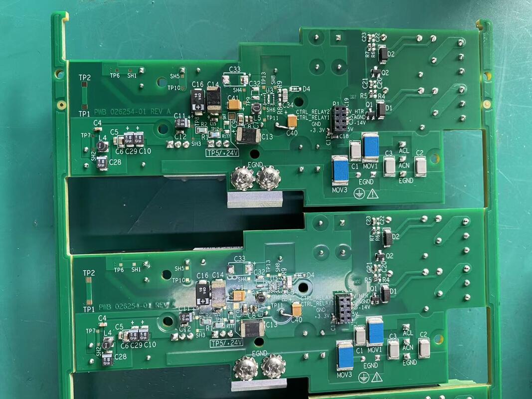 Zielona maska lutownicza EMS PCBA 400mm 1200mm Maksymalny rozmiar płytki produkcja płytek drukowanych