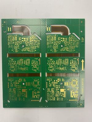 Płyty PCB sztywne i elastyczne z wykończeniem powierzchni twardym platowaniem i procesem zanurzania złota