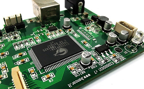 Jednostopowa usługa montażu płytek elektronicznych Wytwórca umowy Green Silk With ENIG 2U