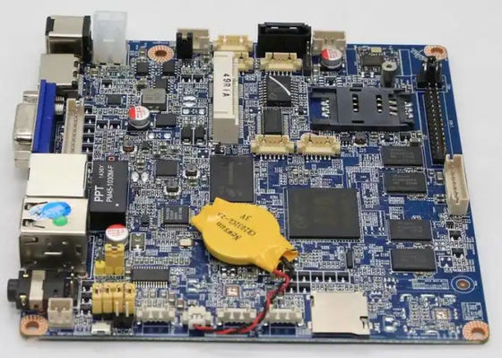 Materiał FR4 PCB na bazie metalu ROHS ISO9001 SMT PCB Board ManufacturingFor Industrial Control Security