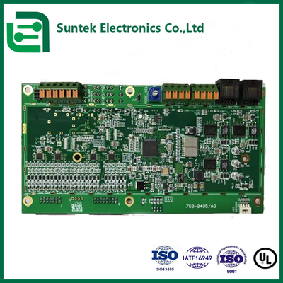 Wielowarstwowy zespół SMT PCB 1L-32L FR-4 Aluminium Miedź Złoto