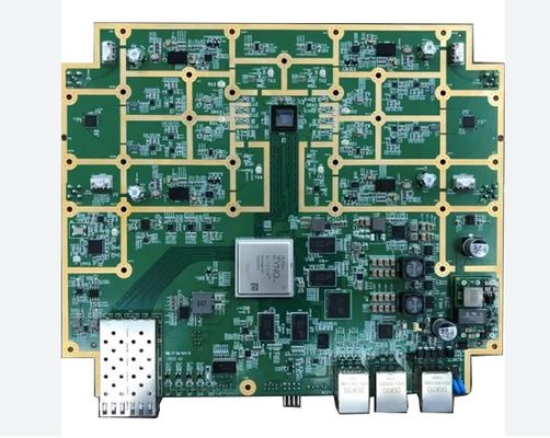 Elektroniczny Pcba Płyty obwodowe Zielona jedwabna klucz do obrotu Zgromadzenie PCB Producent ENIG 2U Immersion Gold IPC Class II/ III
