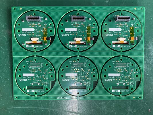 Niebieska maska lutowa EMS PCBA Kontrola impedancji zapewniająca optymalne właściwości elektryczne i stabilność